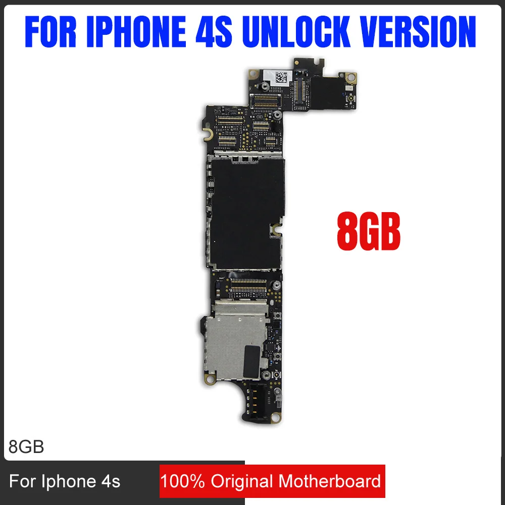 8gb Original unlocked for iphone 4s Motherboard with IOS System,for iphone 4s Logic Boards with Chips,100% Good quality
8gb Original unlocked for iphone 4s Motherboard with IOS System,for iphone 4s Logic Boards with Chips,100% Good quality