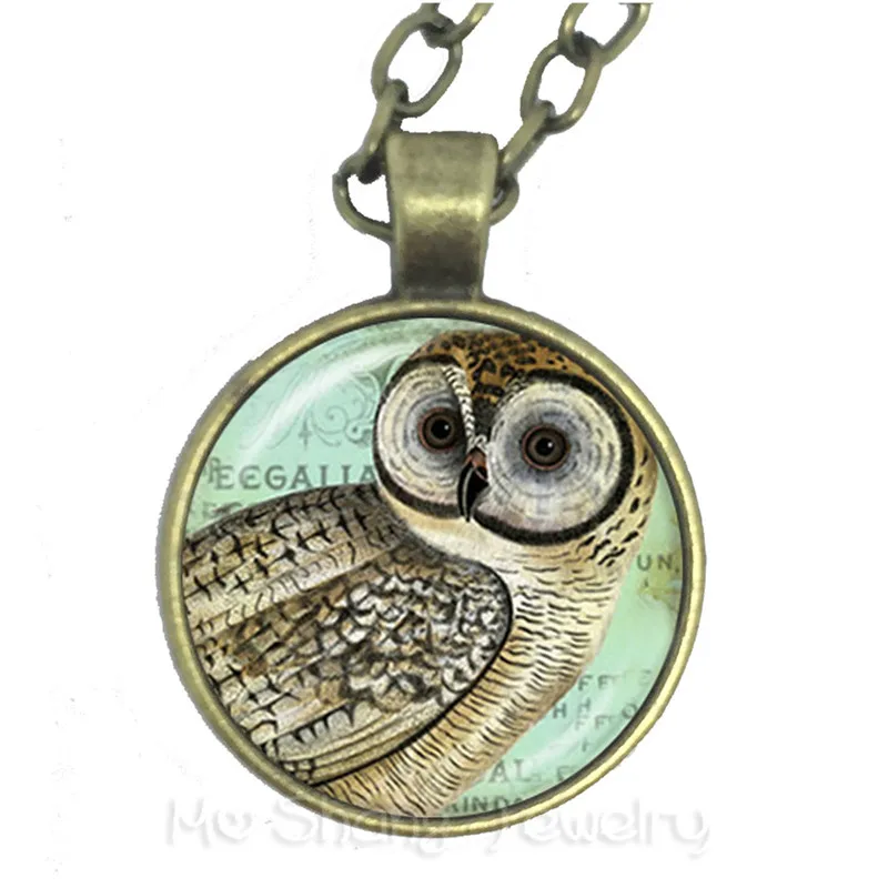 Best gift Retro Owl Time Glass Gem Metal Necklace Hotsale Penant For Men Women Sweater chain | Украшения и аксессуары