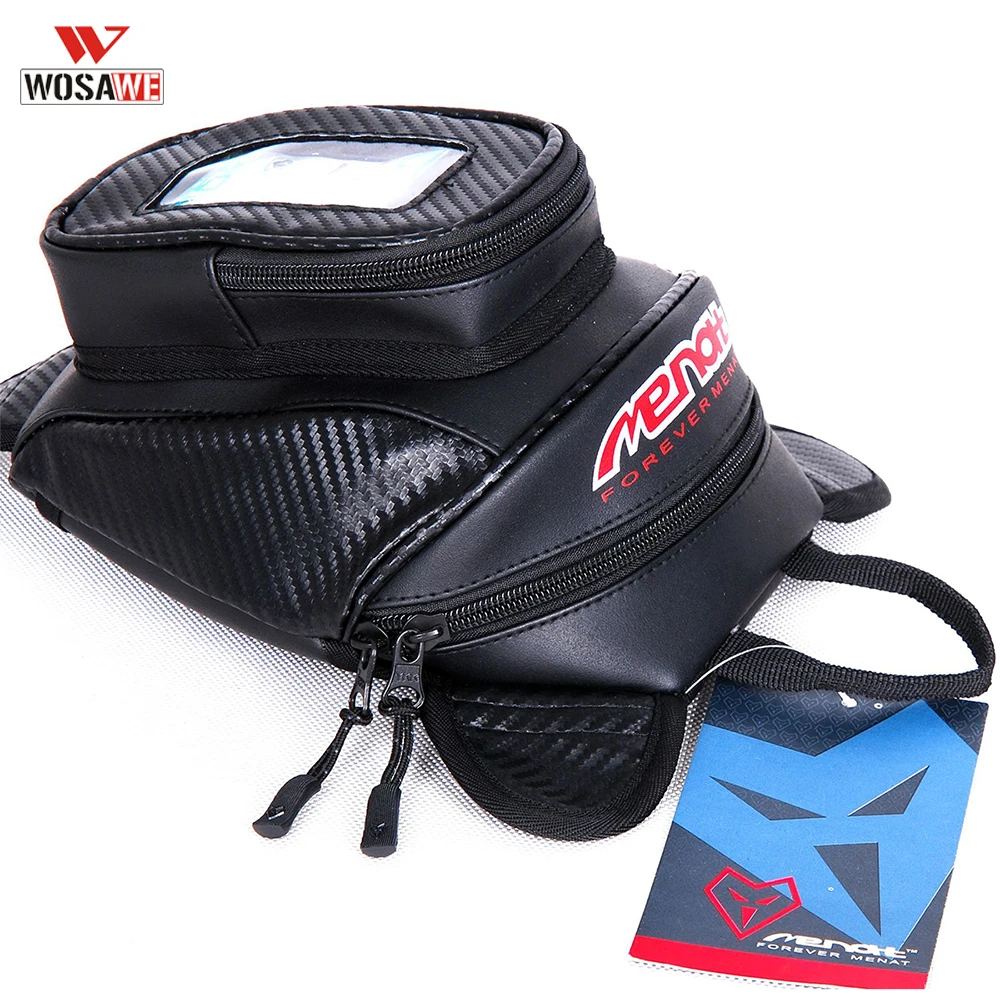 WOSAWE Mini Magnetic Tank Bag Motorcycle Knight luggage bag Phone Case Waterproof Oil Fuel Tank Bag Motorbike Saddle Bag
WOSAWE Mini Magnetic Tank Bag Motorcycle Knight luggage bag Phone Case Waterproof Oil Fuel Tank Bag Motorbike Saddle Bag
