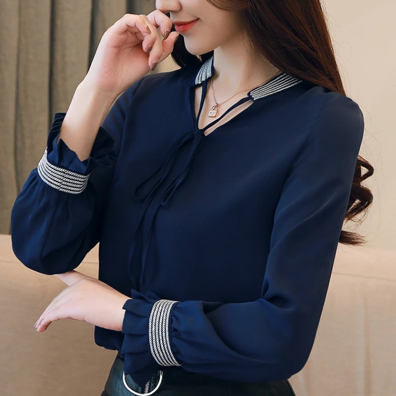 fashion woman blouses 2019 womens clothing chiffon blouse shirt office work wear long sleeve women shirts blusas femininas A810
fashion woman blouses 2019 womens clothing chiffon blouse shirt office work wear long sleeve women shirts blusas femininas A810