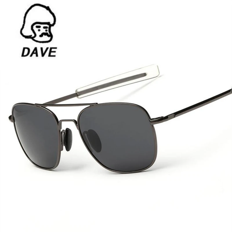DAVE Polarized AO Sunglasses Men MILITARY American Optical Lens Aviation Pilot Sun Glasses Hot Ray Shades oculos de sol UV400
DAVE Polarized AO Sunglasses Men MILITARY American Optical Lens Aviation Pilot Sun Glasses Hot Ray Shades oculos de sol UV400