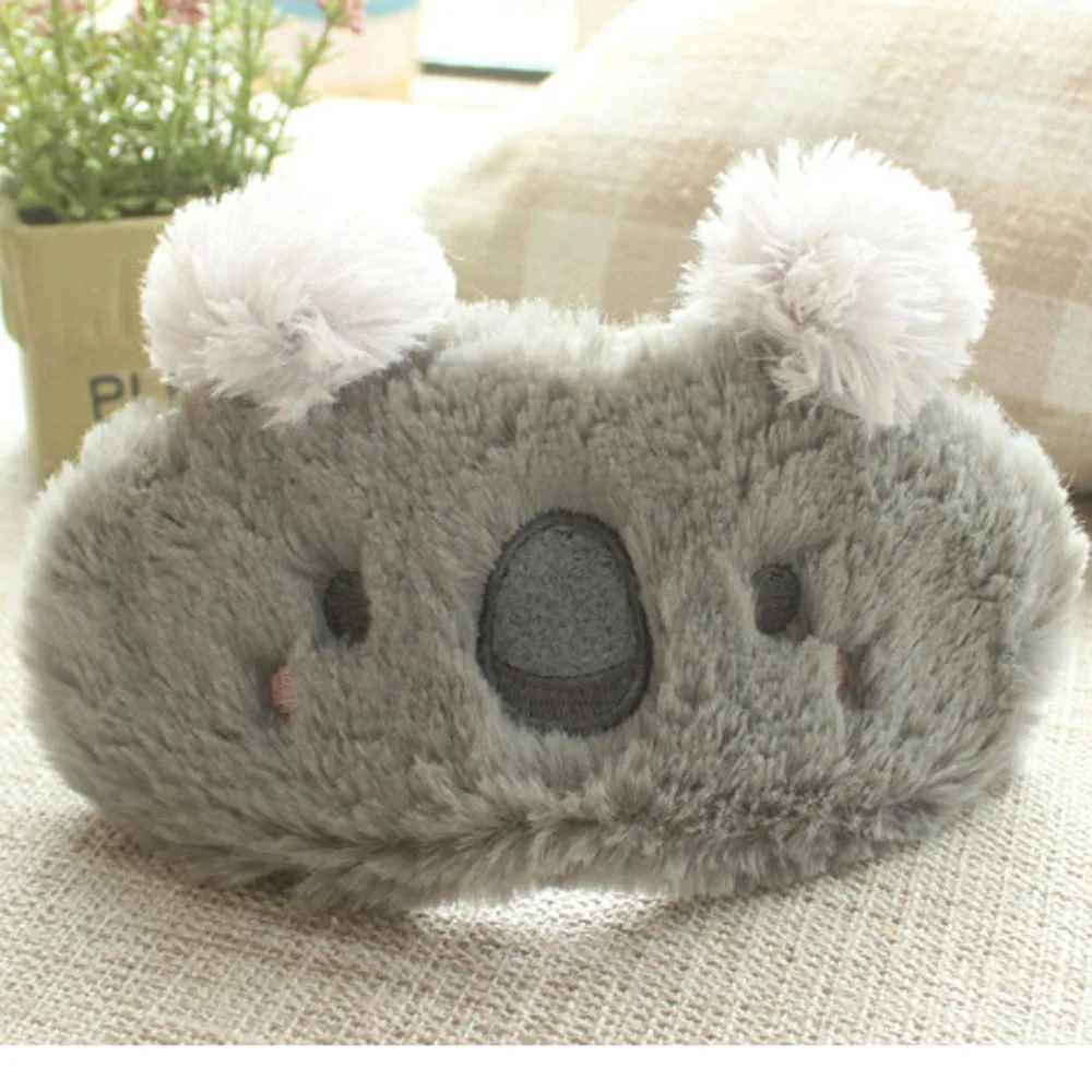 New Eye Mask Soft Cartoon sleeping mask eyepatch Koala Fashion Shading Breathable Lunch Break Sleep Travel Eye Mask Z328
New Eye Mask Soft Cartoon sleeping mask eyepatch Koala Fashion Shading Breathable Lunch Break Sleep Travel Eye Mask Z328