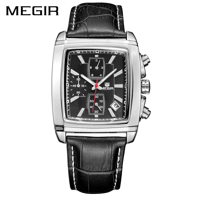 MEGIR Official Quartz Men Watch Genuine Leather Watches Clock Men Chronograph Watch Relogio Masculino for Man Male Students
MEGIR Official Quartz Men Watch Genuine Leather Watches Clock Men Chronograph Watch Relogio Masculino for Man Male Students
