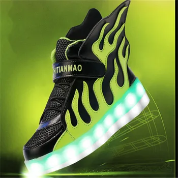 size 25-37 Led Shoes Kids USB Charging Boys Girls Glowing Luminate Sneakers Wing Children Shoes With Light Up
size 25-37 Led Shoes Kids USB Charging Boys Girls Glowing Luminate Sneakers Wing Children Shoes With Light Up
