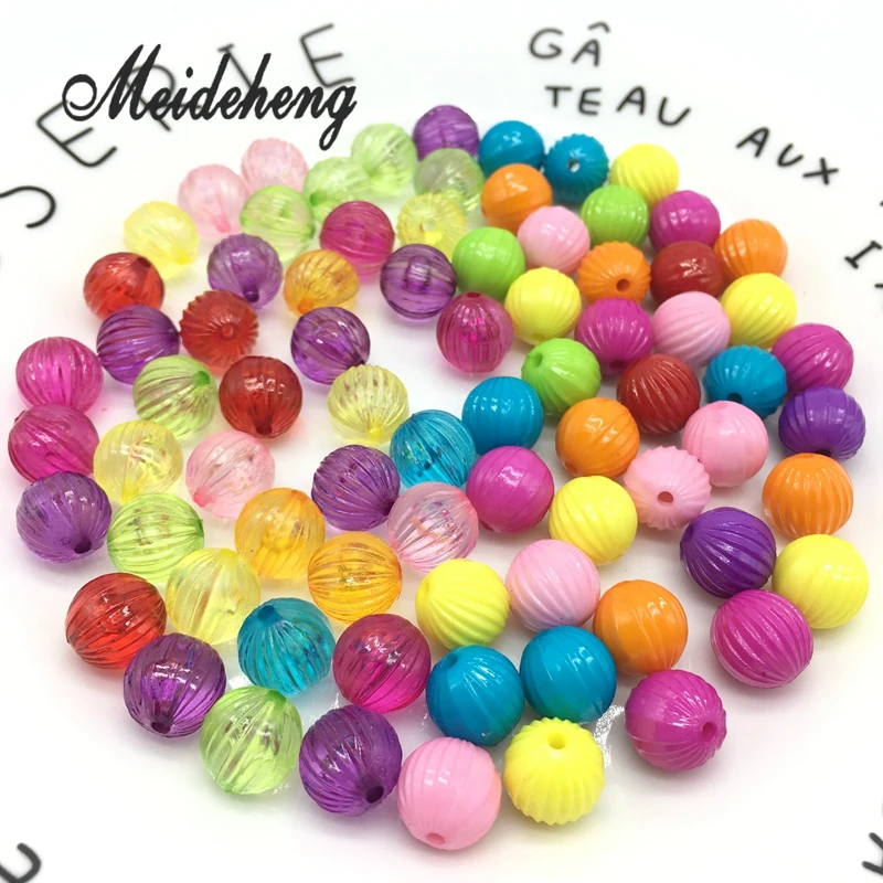 80pc/Bag Pumpkin Stripe Transparent Solid color Child Handmade Beads For Jewelry Design Collocation Material 10mm Round DIY Bead
80pc/Bag Pumpkin Stripe Transparent Solid color Child Handmade Beads For Jewelry Design Collocation Material 10mm Round DIY Bead