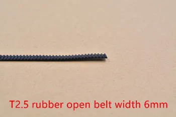 3d printer belt open rubber black T2.5 timing 1 meter width 6mm match use pulley -6 1pcs
3d printer belt open rubber black T2.5 timing 1 meter width 6mm match use pulley -6 1pcs