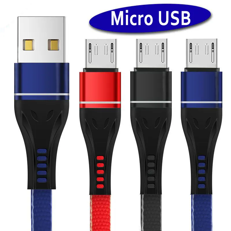 Micro USB Cable Fast Charging For Xiaomi Redmi Note 5 Pro Android Mobile Phone USB Data Cable for Samsung S7 Micro Charger Cord
Micro USB Cable Fast Charging For Xiaomi Redmi Note 5 Pro Android Mobile Phone USB Data Cable for Samsung S7 Micro Charger Cord