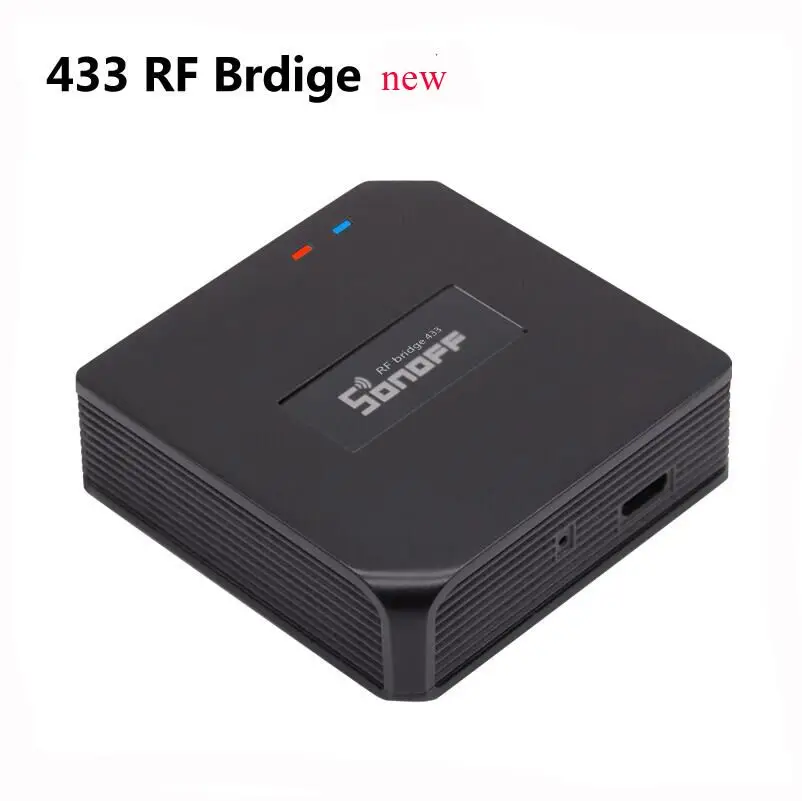 Home Automation Module Sonoff RF Bridge WiFi 433 MHz Replacement Smart Switch Wi-Fi Remote RF Intelligent Universal Controller
Home Automation Module Sonoff RF Bridge WiFi 433 MHz Replacement Smart Switch Wi-Fi Remote RF Intelligent Universal Controller