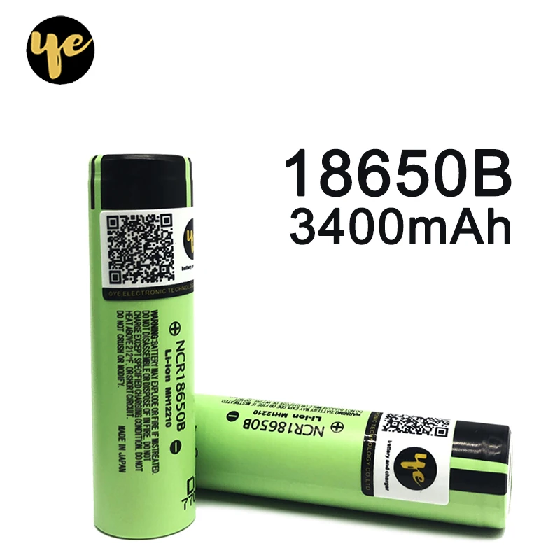 Original li ion bateria 18650 pilha recarregavel 3.7V 3400mAh lithium battery ncr18650b for flashlight power bank Laser pointer
Original li ion bateria 18650 pilha recarregavel 3.7V 3400mAh lithium battery ncr18650b for flashlight power bank Laser pointer