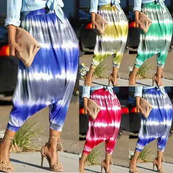Hirigin Women's High Waist Aladdin Baggy Harem Low grade Pants Casual Wide Leg Boho Hippy Beach Holiday Trousers Hot
Hirigin Women's High Waist Aladdin Baggy Harem Low grade Pants Casual Wide Leg Boho Hippy Beach Holiday Trousers Hot