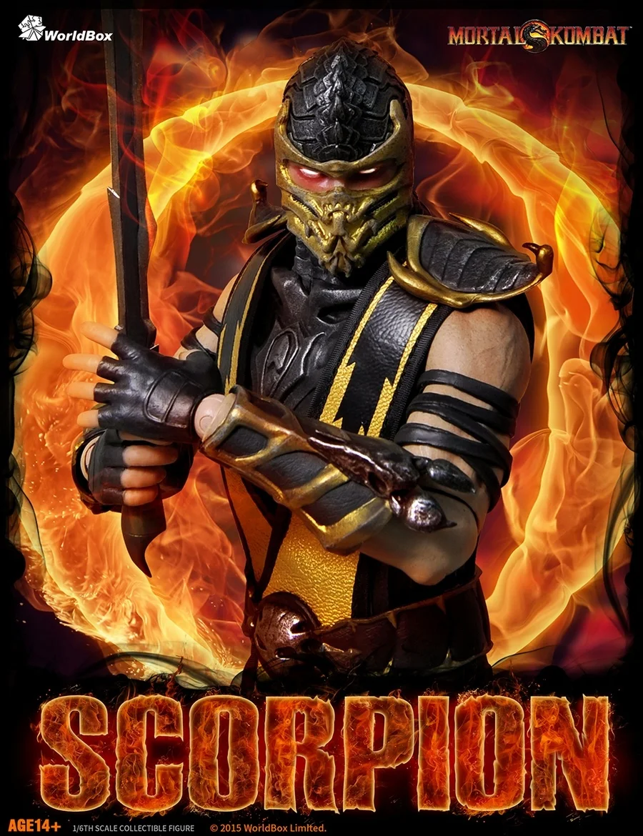 1/6 scale Figure doll Mortal Kombat Scorpionb 12" action figures doll Collectible Figure Plastic Model Toys
1/6 scale Figure doll Mortal Kombat Scorpionb 12" action figures doll Collectible Figure Plastic Model Toys