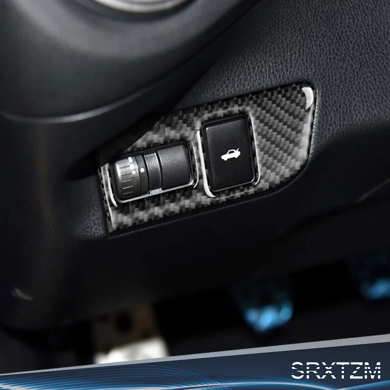 SRXTZM For Subaru BRZ Toyota 86 Carbon Fiber Rear Trunk Switch Control Button Decoration Frame Sticker Car Accessories
SRXTZM For Subaru BRZ Toyota 86 Carbon Fiber Rear Trunk Switch Control Button Decoration Frame Sticker Car Accessories