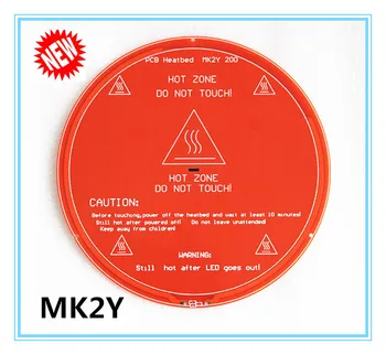 NEW! Delta Rostock 3d printer MK2Y Round Heatbed Similar to MK3 PCB Heated Bed Plate Reprap Heating Diameter 200mm
NEW! Delta Rostock 3d printer MK2Y Round Heatbed Similar to MK3 PCB Heated Bed Plate Reprap Heating Diameter 200mm