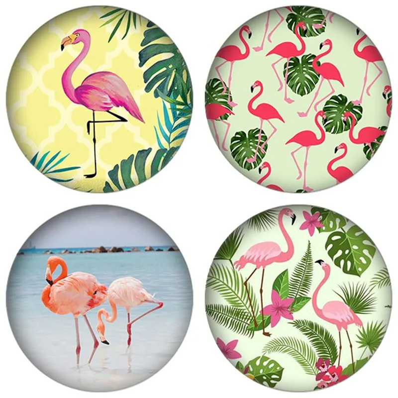 ZDYING 5pcs/lot Round Glass Cabochon Flamingo With Green Plants Tree Pattern Glass Dome Beads Demo Flat Back Making Findings
ZDYING 5pcs/lot Round Glass Cabochon Flamingo With Green Plants Tree Pattern Glass Dome Beads Demo Flat Back Making Findings
