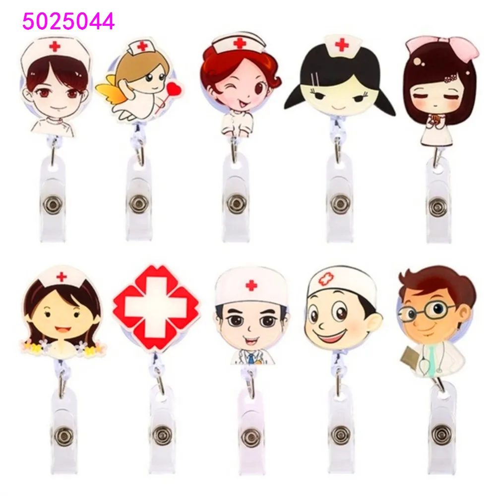 24 Cartoon character Doctors nurse Office Retractable Pull Badge ID Lanyard Name Tag Card Badge Holder Key Ring Chain Clips
24 Cartoon character Doctors nurse Office Retractable Pull Badge ID Lanyard Name Tag Card Badge Holder Key Ring Chain Clips