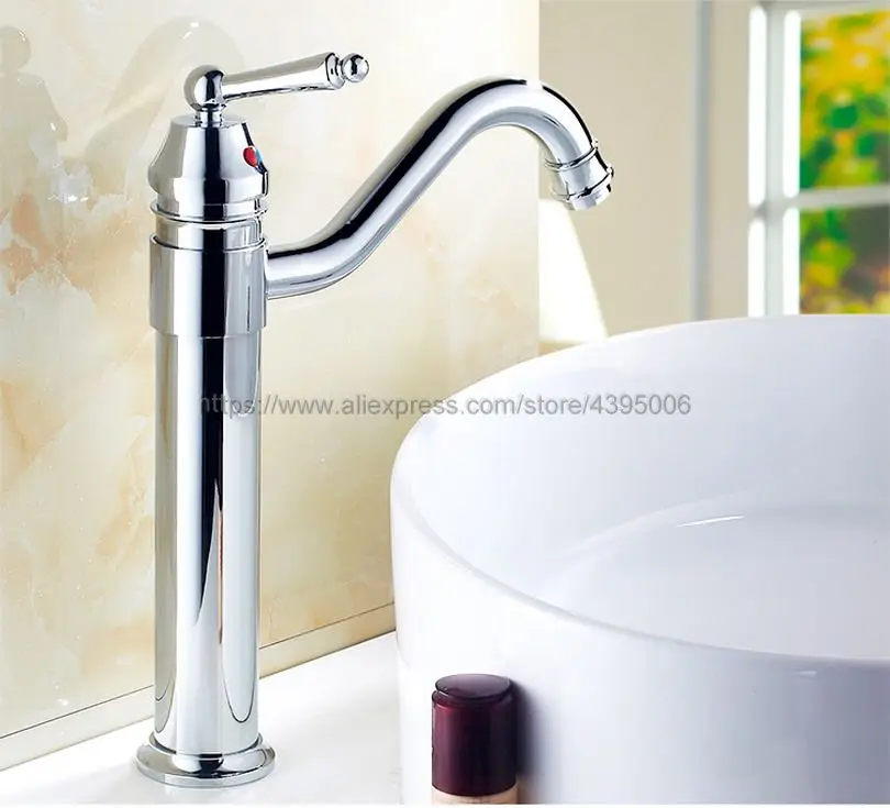 Basin Faucet Polished Chrome Swivel Spout Vessel Sink Bathroom Faucet Vanity Lavatory Mixer Taps Bnf207
Basin Faucet Polished Chrome Swivel Spout Vessel Sink Bathroom Faucet Vanity Lavatory Mixer Taps Bnf207