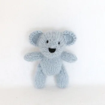 Knitted Teddy bear toy Newborn Photo doll props Crochet Rabbit toy Stuffed Animal Bunny bear
Knitted Teddy bear toy Newborn Photo doll props Crochet Rabbit toy Stuffed Animal Bunny bear