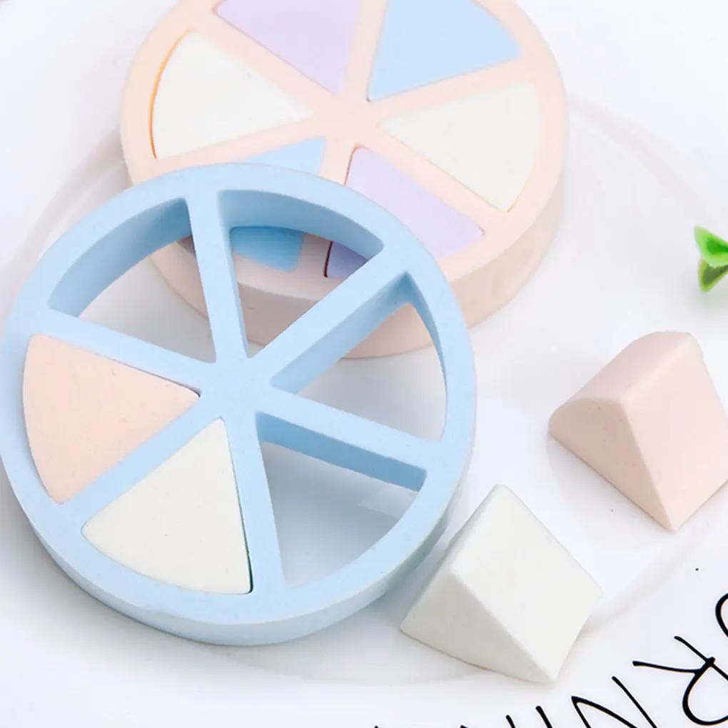 BGVfive6Pcs Triangular Petal Powder Puff Round Cushion Cosmetic Sponge Makeup Pad Foam Sponge Random Color
BGVfive6Pcs Triangular Petal Powder Puff Round Cushion Cosmetic Sponge Makeup Pad Foam Sponge Random Color
