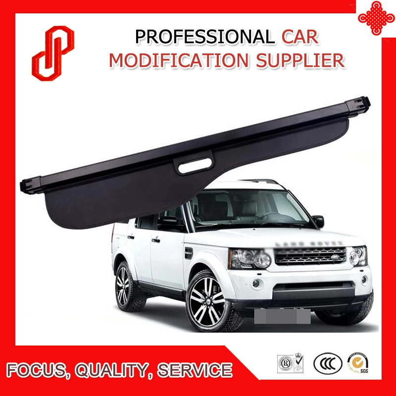Black Beige color Rear Trunk Security Shield retractable Cargo cover Tonneau cover for Discovery 3 discovery 4 discovery 5 
Black Beige color Rear Trunk Security Shield retractable Cargo cover Tonneau cover for Discovery 3 discovery 4 discovery 5