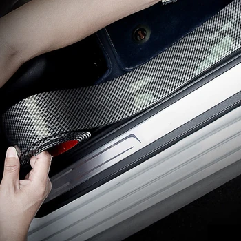 Car Stickers 5D Carbon Fiber Rubber Styling Door Sill Protector Strip Soft Trim For BMW Audi Mazda Ford Hyundai etc Accessories
Car Stickers 5D Carbon Fiber Rubber Styling Door Sill Protector Strip Soft Trim For BMW Audi Mazda Ford Hyundai etc Accessories