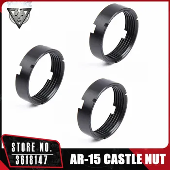 VMASZ 3PCS/Set Mil-Spec AR-15 Castle Nut Receiver Extension Ring Mount Black VM07005
VMASZ 3PCS/Set Mil-Spec AR-15 Castle Nut Receiver Extension Ring Mount Black VM07005
