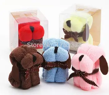 Free ship 100pcs/lot Cute big dog pure cotton cake towels/ festival creative wedding ,Birthday gift/PVC box
Free ship 100pcs/lot Cute big dog pure cotton cake towels/ festival creative wedding ,Birthday gift/PVC box