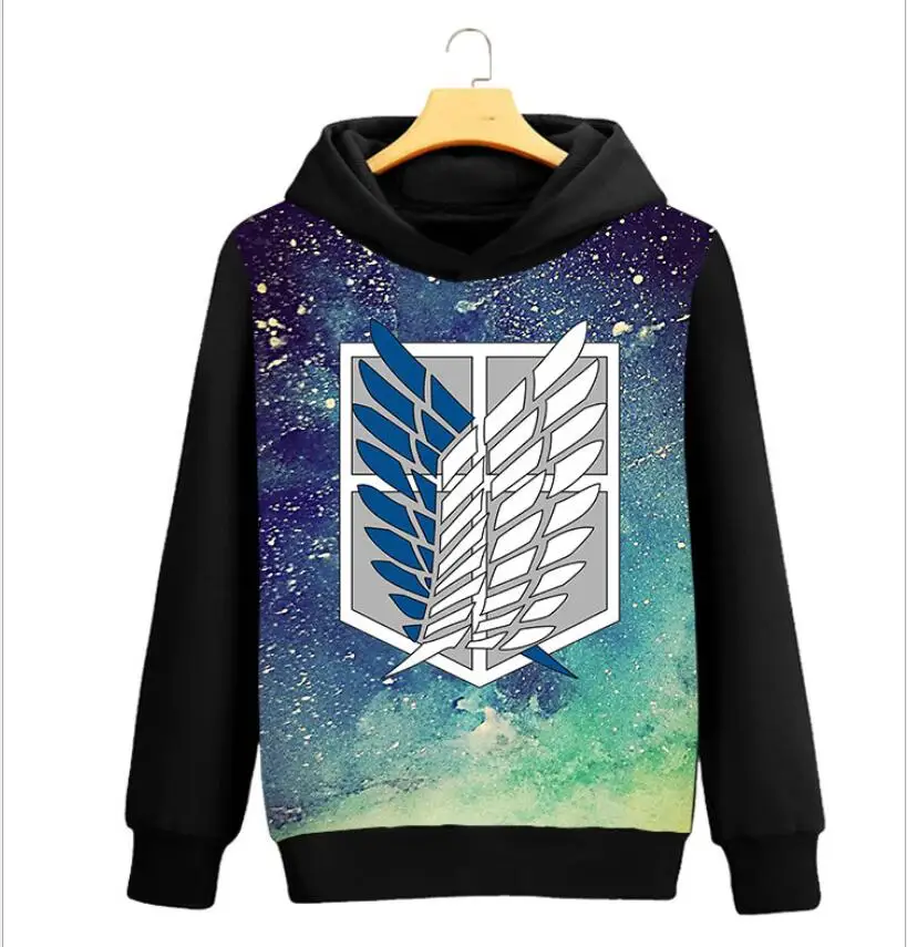 2018 Winter Warm Hoodies Anime Attack on Titan Casual Fashion Long Sleeve Round Neck Print Men and Women Sweatshirt
2018 Winter Warm Hoodies Anime Attack on Titan Casual Fashion Long Sleeve Round Neck Print Men and Women Sweatshirt