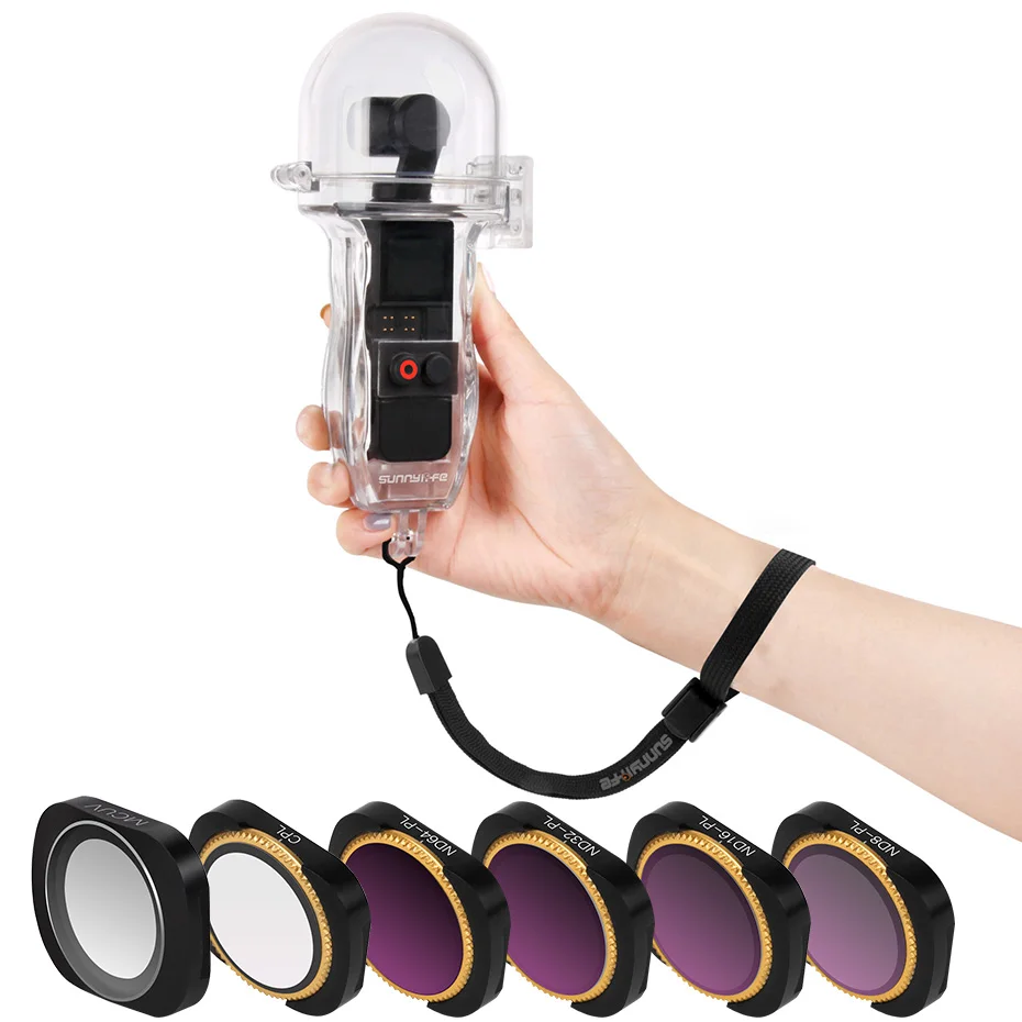 For Osmo Pocket Handheld Gimbal Accessories UV CPL ND 4 8 16 32-PL Lens Filter Waterproof Dive Housing Case For DJI osmo Pocket
For Osmo Pocket Handheld Gimbal Accessories UV CPL ND 4 8 16 32-PL Lens Filter Waterproof Dive Housing Case For DJI osmo Pocket
