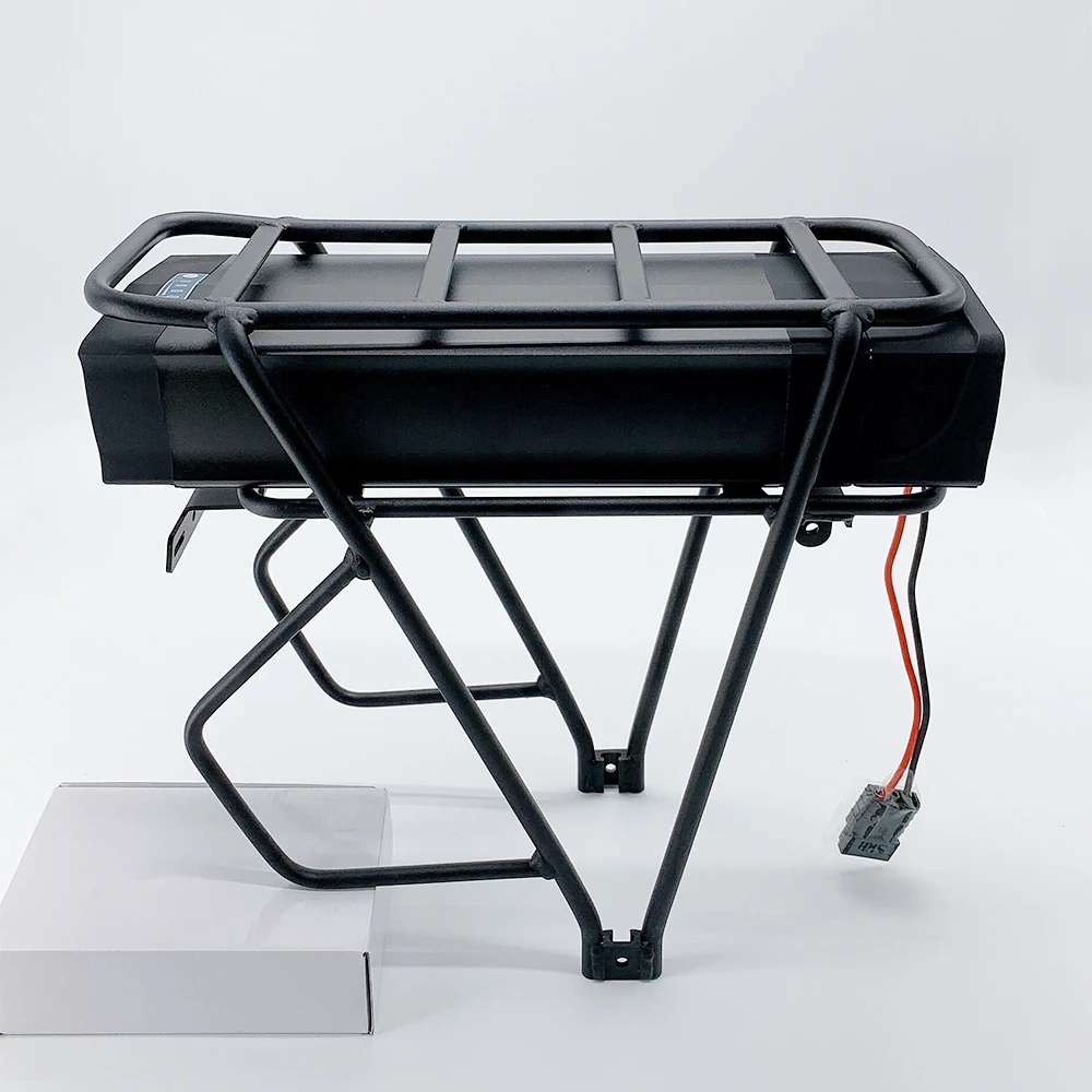 Electric Bicycle 48V 20Ah 1500W 40A BMS with charger Rear Rack Battery for eBike Lithium Battery + Double Layer Luggage Rack
Electric Bicycle 48V 20Ah 1500W 40A BMS with charger Rear Rack Battery for eBike Lithium Battery + Double Layer Luggage Rack
