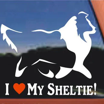 2PCS I Love My Sheltie Dog Head Portrait Stickers Fashionable Car Sticker Car Personalized Decorative Decals Black/White
2PCS I Love My Sheltie Dog Head Portrait Stickers Fashionable Car Sticker Car Personalized Decorative Decals Black/White