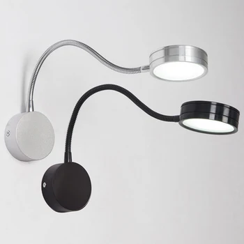 5W LED Wall Lamp For Reding room Study room Bedside gooseneck lamp Black Sliver Horse wall mounted bedside jielde reading lights
5W LED Wall Lamp For Reding room Study room Bedside gooseneck lamp Black Sliver Horse wall mounted bedside jielde reading lights