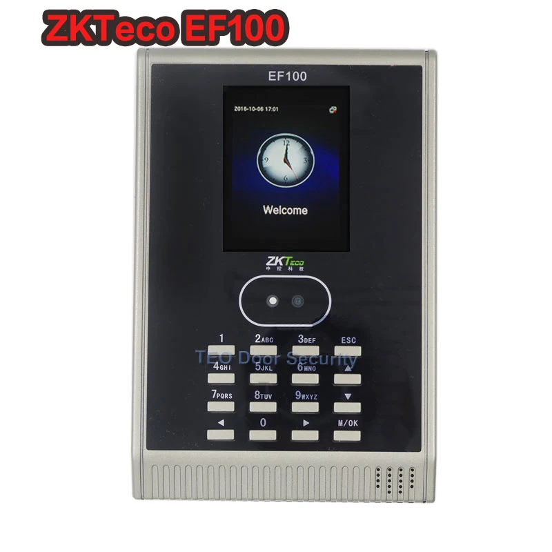ZKTeco EF100 face recognition attendance machine face punch printer fingerprint acces control face biometric attendance system
ZKTeco EF100 face recognition attendance machine face punch printer fingerprint acces control face biometric attendance system