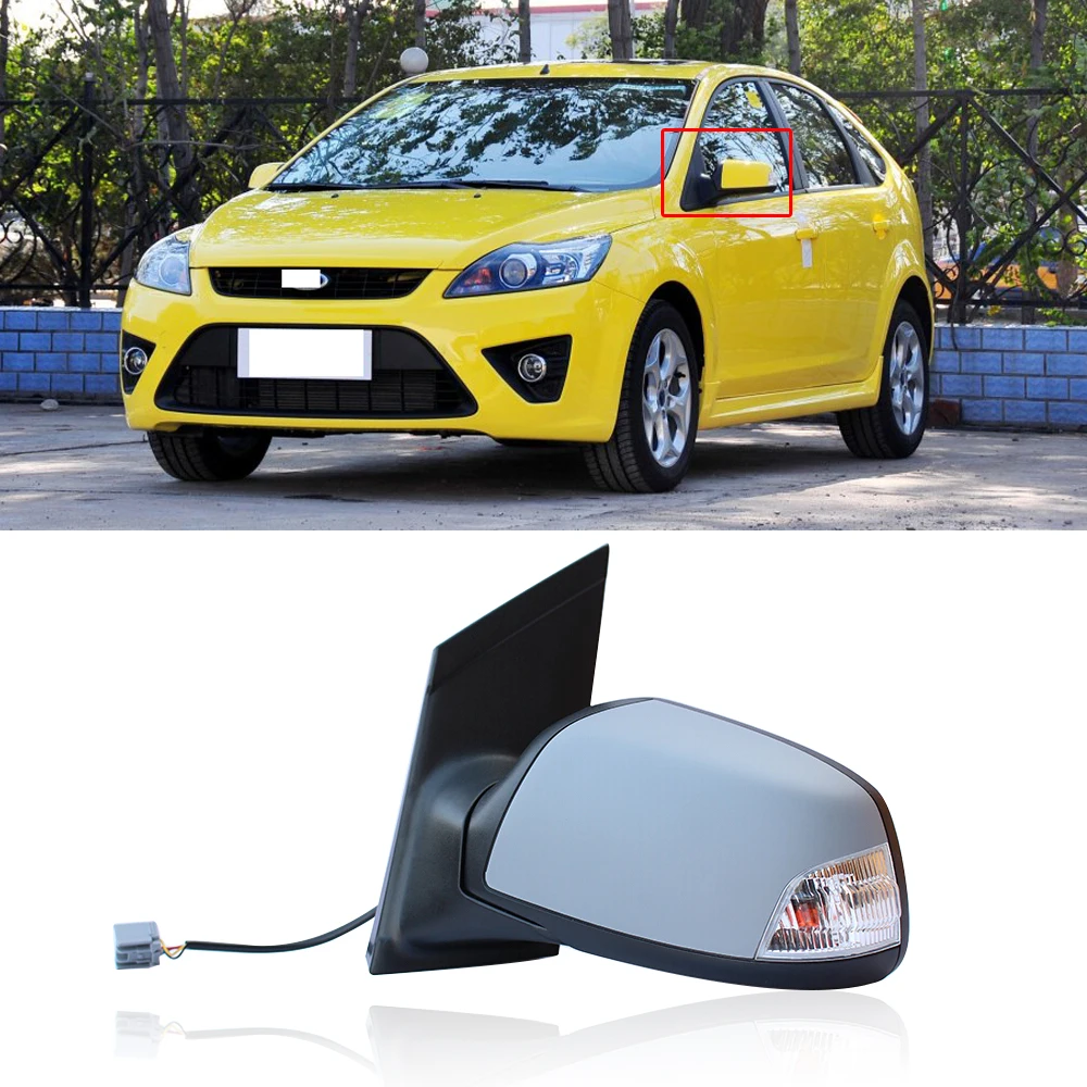 CAPQX For Ford Focus 2007-2014 Car Exterior Rearview Mirror Assembly Outside Reverse Mirror with LED Turn Signal Light 6 wire
CAPQX For Ford Focus 2007-2014 Car Exterior Rearview Mirror Assembly Outside Reverse Mirror with LED Turn Signal Light 6 wire