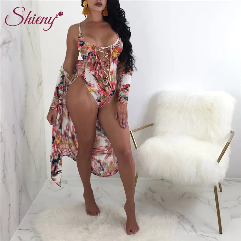 Shieny Plus Size Sexy Women Printed Two Piece Swimsuit Cover Up 2019 Summer Lace Up Swimwear Beach Wear Bathing Suit Monokini
Shieny Plus Size Sexy Women Printed Two Piece Swimsuit Cover Up 2019 Summer Lace Up Swimwear Beach Wear Bathing Suit Monokini