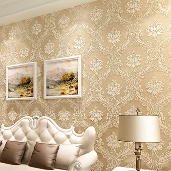 Beibehang Jane Europe Damascus wallpaper nonwovens flocking bedroom wallpaper living room 3D backdrop wall 3d wallpaper roll
Beibehang Jane Europe Damascus wallpaper nonwovens flocking bedroom wallpaper living room 3D backdrop wall 3d wallpaper roll