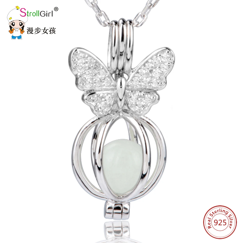 New Arrival 925 Sterling-silver-jewelry Animal Pendant Fluorescence Chain Necklaces Gift for Friends Noctilucence Butterfly
New Arrival 925 Sterling-silver-jewelry Animal Pendant Fluorescence Chain Necklaces Gift for Friends Noctilucence Butterfly