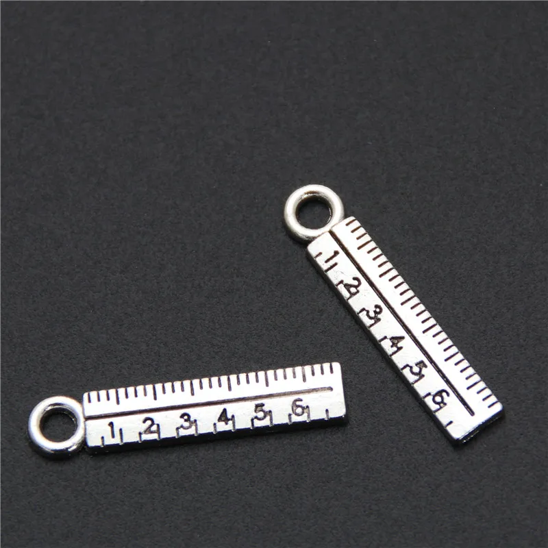 50pcs Antique Silver Math Teacher Ruler Charms Alloy Metal Pendants Wholesale Factory Supplier A577
50pcs Antique Silver Math Teacher Ruler Charms Alloy Metal Pendants Wholesale Factory Supplier A577
