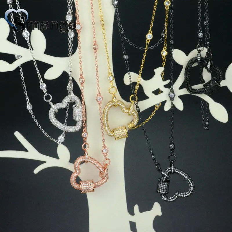 5Pieces, Women Fashion The Heart Shape CZ Prong Setting Necklace, 5 Plating Colors,Can Mix
5Pieces, Women Fashion The Heart Shape CZ Prong Setting Necklace, 5 Plating Colors,Can Mix