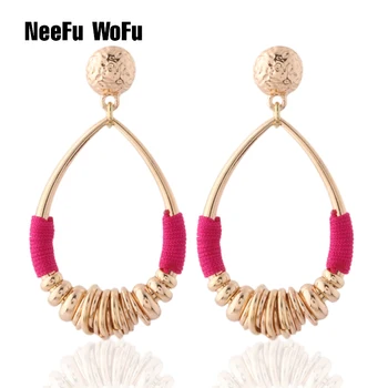 NeeFuWoFu Earring danger manual Wax line earrings Zinc alloy earring Grape string Fashion Big Ear Drops Copper Charm Earrings
NeeFuWoFu Earring danger manual Wax line earrings Zinc alloy earring Grape string Fashion Big Ear Drops Copper Charm Earrings