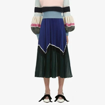 Designer Women Long Pleated Skirts 2019
Designer Women Long Pleated Skirts 2019