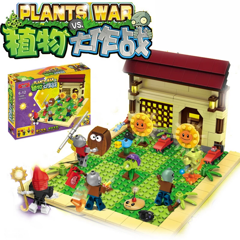 New plants vs zombies struck Legoing game toy action toy & figures Building Blocks Bricks brinquedos toys my world minecraft
New plants vs zombies struck Legoing game toy action toy & figures Building Blocks Bricks brinquedos toys my world minecraft