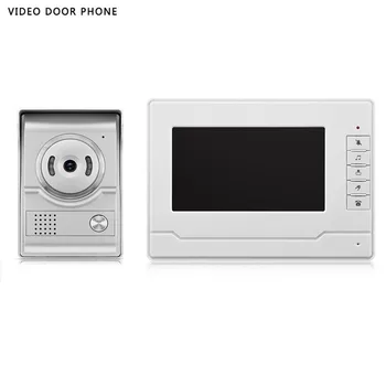 7 Inch Video Doorbell CMOS TFT-LCD hd screen Wired Video Doorphone for villa with night vision one panel &monitor video intercom
7 Inch Video Doorbell CMOS TFT-LCD hd screen Wired Video Doorphone for villa with night vision one panel &monitor video intercom