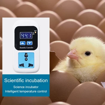 110-220V Humidity Controller Digital Hygrometer Hygrostat Moisture Control Switch Socket Outlet Inlet 00%~99%RH
110-220V Humidity Controller Digital Hygrometer Hygrostat Moisture Control Switch Socket Outlet Inlet 00%~99%RH