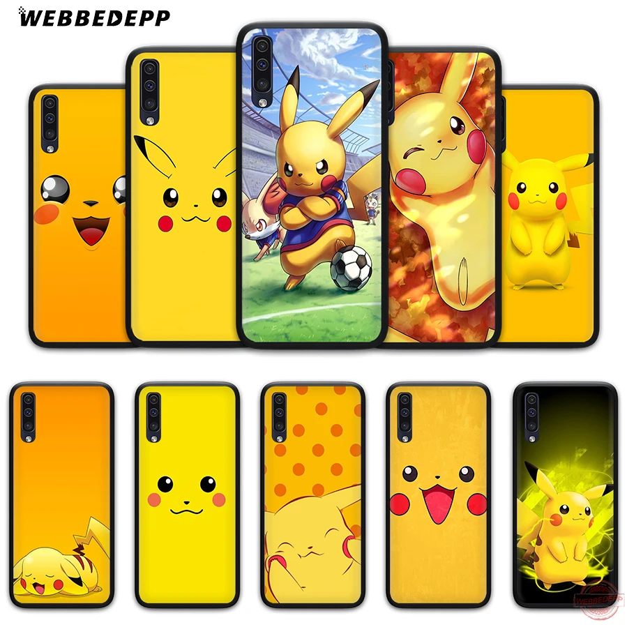 WEBBEDEPP Pokemon Pikachu Soft Phone Case for Samsung A50s A40s A30s A20s A10s A60 A70 M10 M20 M30 M40 Cases
WEBBEDEPP Pokemon Pikachu Soft Phone Case for Samsung A50s A40s A30s A20s A10s A60 A70 M10 M20 M30 M40 Cases
