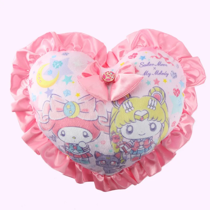 Kawai Soldier Girl Sailor Moon Fund Love Pink Lace Waist Pillow Lovely Cartoon Two-sided Small Cushion Comic Toy Gift
Kawai Soldier Girl Sailor Moon Fund Love Pink Lace Waist Pillow Lovely Cartoon Two-sided Small Cushion Comic Toy Gift