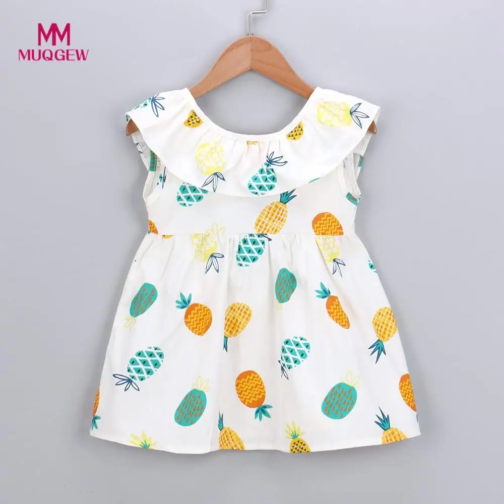 child girl clothes Newborn Toddler Baby Girls Fruit Print Princess Sleeveless O-Neck Dress Casual Clothes vestido de verano
child girl clothes Newborn Toddler Baby Girls Fruit Print Princess Sleeveless O-Neck Dress Casual Clothes vestido de verano