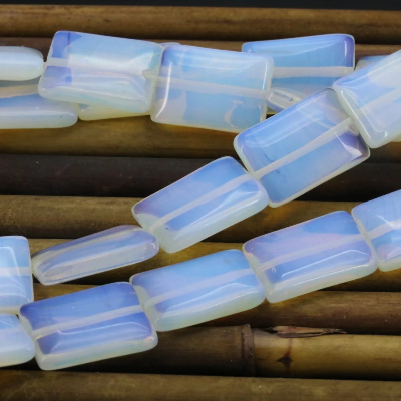 Rectangle Shape Opal Loose Beads 5x13x18mm 15 Inches DIY Stone Beautiful Women Jewelry Making Design Bracelet Necklace
Rectangle Shape Opal Loose Beads 5x13x18mm 15 Inches DIY Stone Beautiful Women Jewelry Making Design Bracelet Necklace