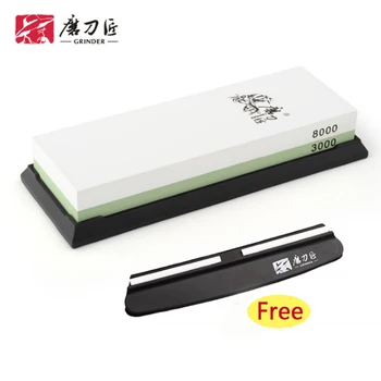 GRINDER Kitchen knife sharpener 3000/8000 grit corundum whetstone oil stone honing stones grinding tool grindstone TAIDEA
GRINDER Kitchen knife sharpener 3000/8000 grit corundum whetstone oil stone honing stones grinding tool grindstone TAIDEA