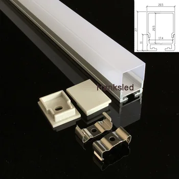 Hanks 20*27mm led channel aluminum profile for double led strip light with Three-sided illumination
Hanks 20*27mm led channel aluminum profile for double led strip light with Three-sided illumination