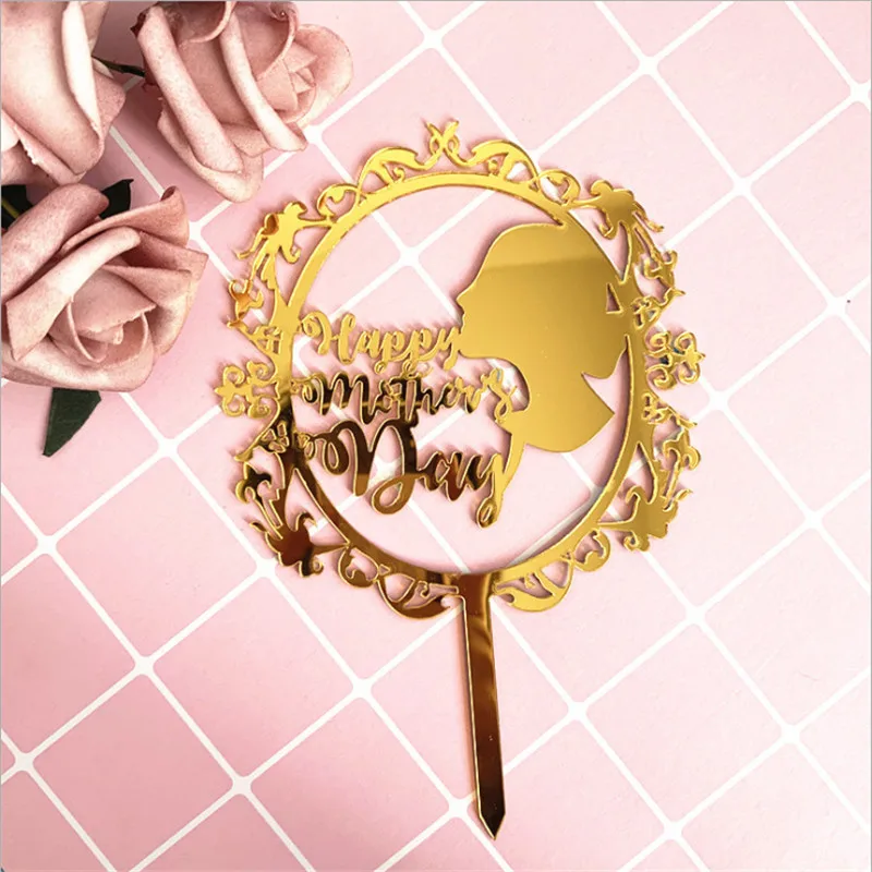 1pc Acrylic Letter Cake Topper DIY Happy Birthday Mama Happy Mother's Day Decoration Supplies
1pc Acrylic Letter Cake Topper DIY Happy Birthday Mama Happy Mother's Day Decoration Supplies